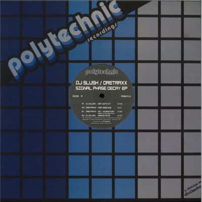 DJ Slush, Dretraxx — SIGNAL PHASE DECAY EP vinyl cover