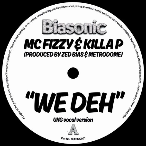 MC Fizzy, Killa P — We Deh 7" vinyl cover