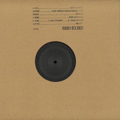 John Swing — David Soleil-Mon & Tone #2 vinyl cover