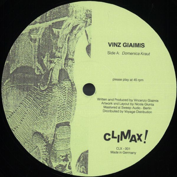 Vinz Giaimis — Domenica Kraut vinyl cover