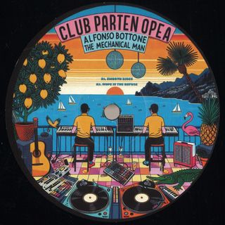 Alfonso Bottone, The Mechanical Man — Club Partenopea vinyl cover