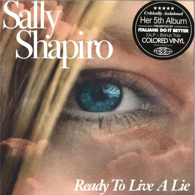 Sally Shapiro — Ready To Live A Lie LP 2x12" vinyl cover