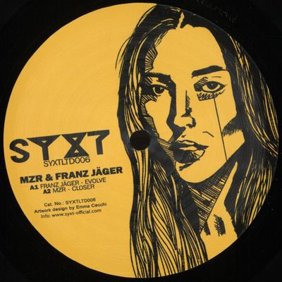 Mzr, Franz Jäger — SYXTLTD006 vinyl cover