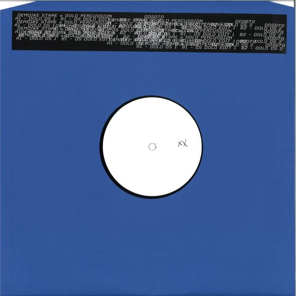 Demdike Stare, Dolo Percussion — DOLO DS vinyl cover