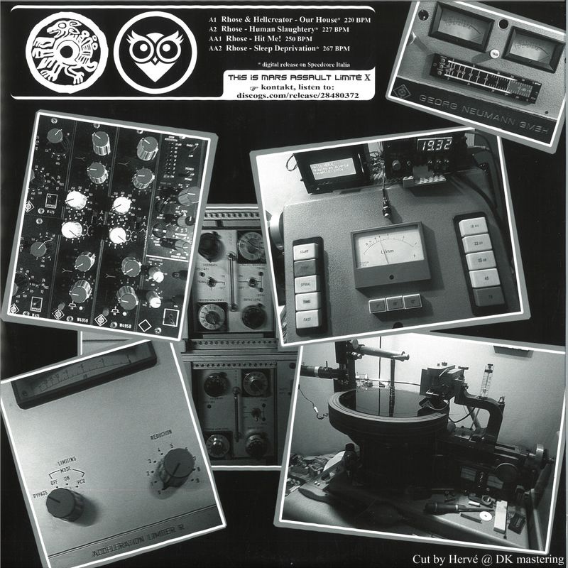 Dj Rhose, Hellcreator — MAST LTD X vinyl cover