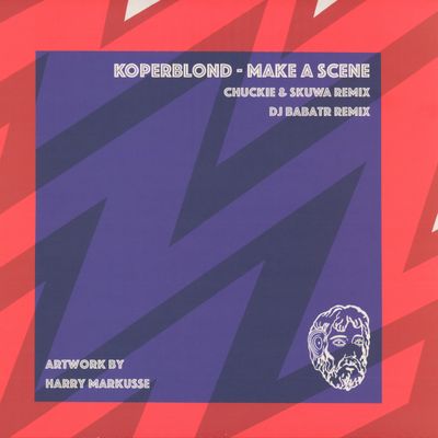 Koperblond — MAKE A SCENE EP vinyl cover