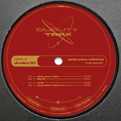 Holly Lester — Open Your Mind EP vinyl cover