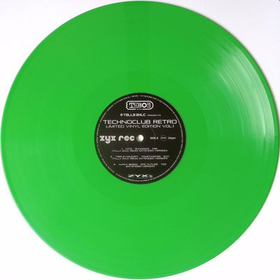 Various — Techno Club Retro Vol. 1 - Vinyl Edition vinyl cover