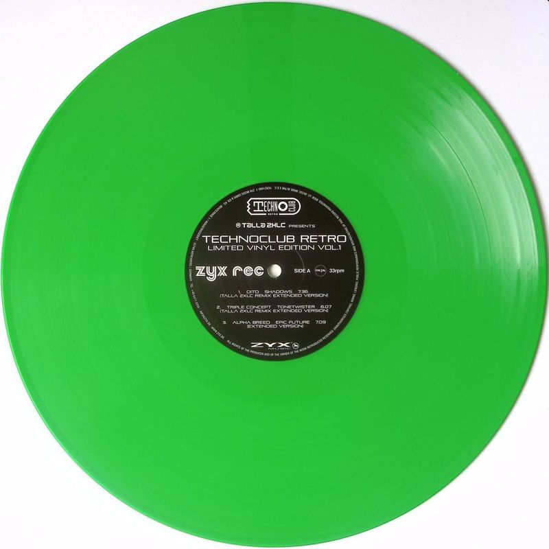 Various — Techno Club Retro Vol. 1 - Vinyl Edition vinyl cover