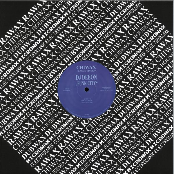 DJ Deeon — Funk City vinyl cover