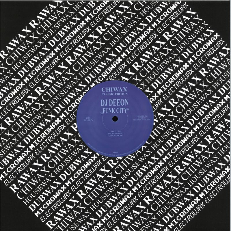 DJ Deeon — Funk City vinyl cover
