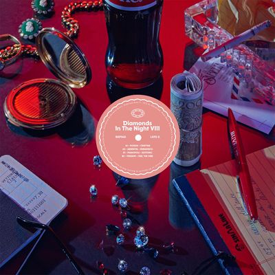 Various — DIAMONDS IN THE NIGHT VOL. 8 EP vinyl cover