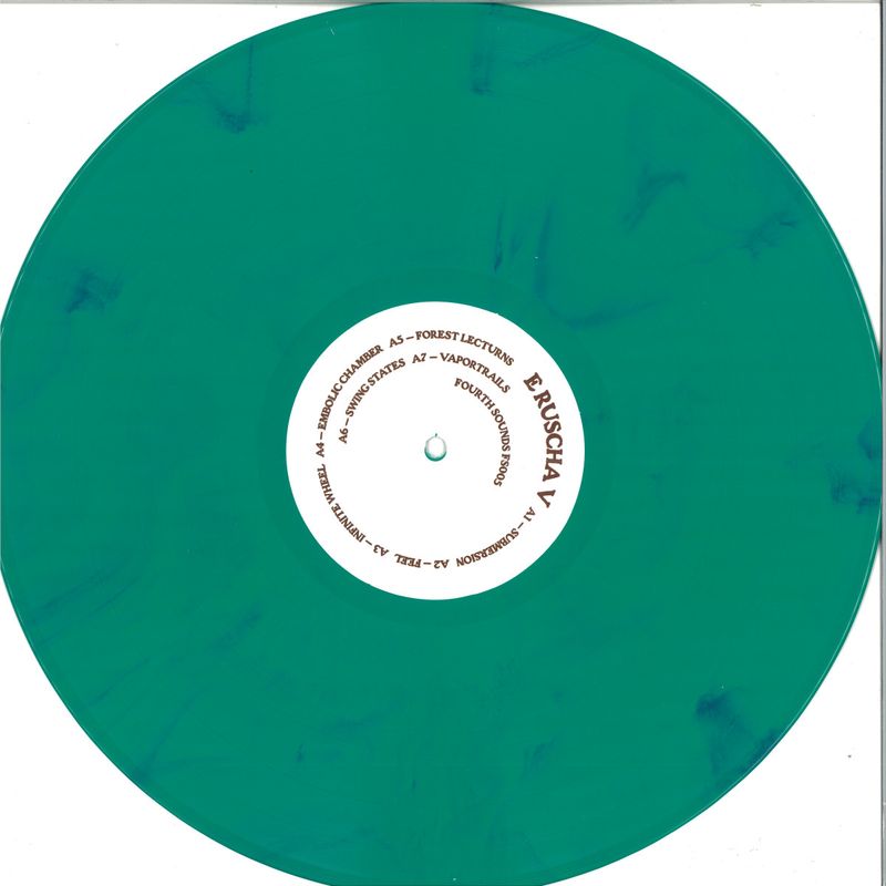 E Ruscha V — Seeing Frequencies LP vinyl cover