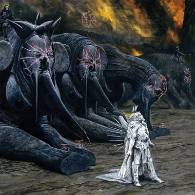 Lustmord — MUCH UNSEEN IS ALSO HERE LP 2x12" vinyl cover