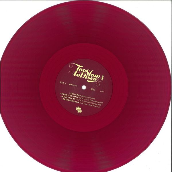 Various — Too Slow to Disco Vol. 4 2x12" vinyl cover