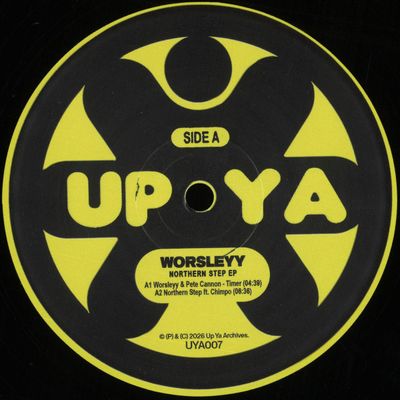 Worsleyy — Northern Step w/ Pete Cannon & Chimpo vinyl cover