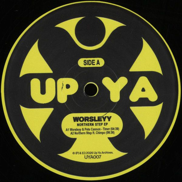Worsleyy — Northern Step w/ Pete Cannon & Chimpo vinyl cover