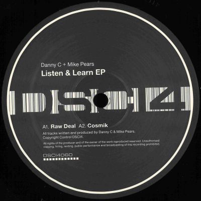 Danny C, Mike Pears — Listen & Learn EP vinyl cover