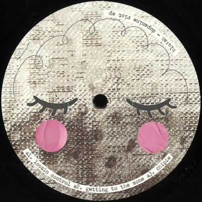 Blu:sh — Dopamine Riot EP vinyl cover