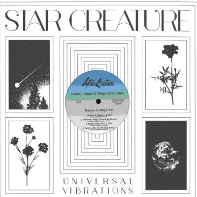 Donnell Pitman, Wings Of Sunshine — Believe In Magic vinyl cover