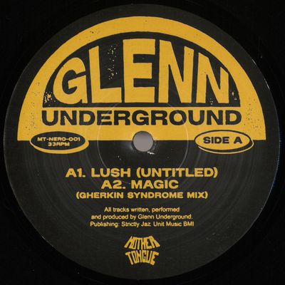 Glenn Underground — Mother Tongue x Neroli EP vinyl cover