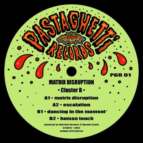Cluster B — Matrix Disruption vinyl cover