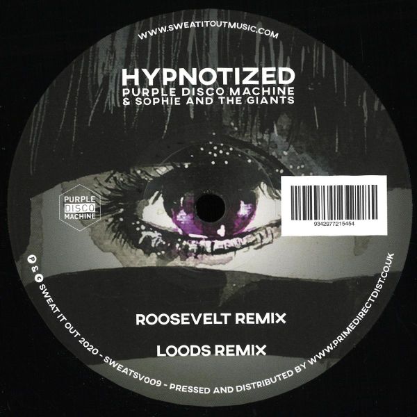 Purple Disco Machine, Sophie, the Giants — Hypnotized vinyl cover