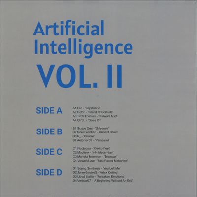 Various — Artificial Intelligence Vol. II (2x12") vinyl cover