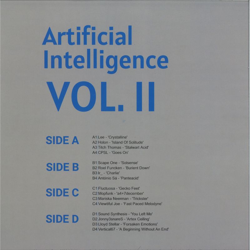 Various — Artificial Intelligence Vol. II (2x12") vinyl cover