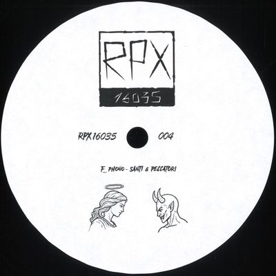 F_Phono — SANTI E PACCATORI EP vinyl cover