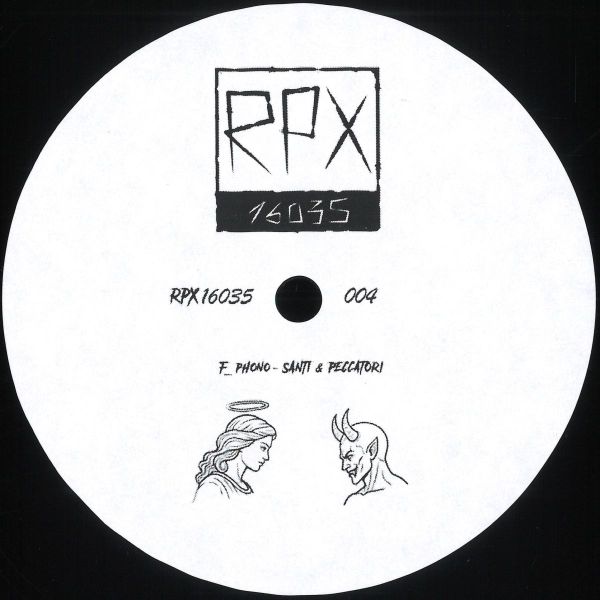 F_Phono — SANTI E PACCATORI EP vinyl cover