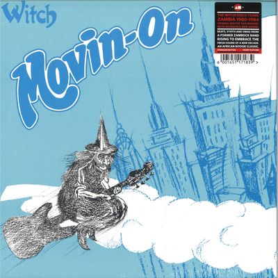 Witch — MOVIN' ON LP vinyl cover