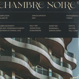 Various — Chambre Noire, Volume 1 2x12" vinyl cover