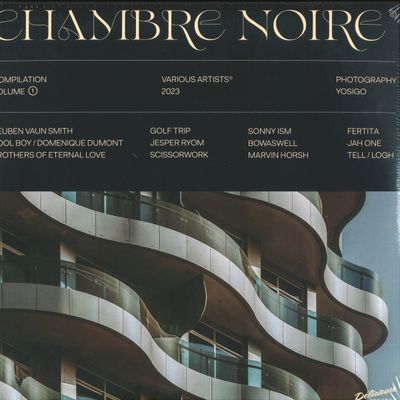 Various — Chambre Noire, Volume 1 2x12" vinyl cover