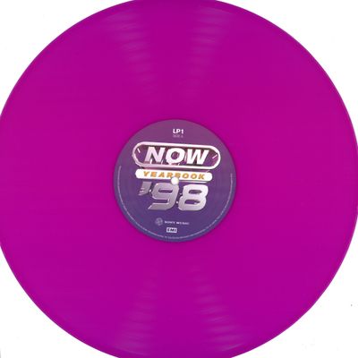 Various — NOW - Yearbook 1998 3x12" vinyl cover