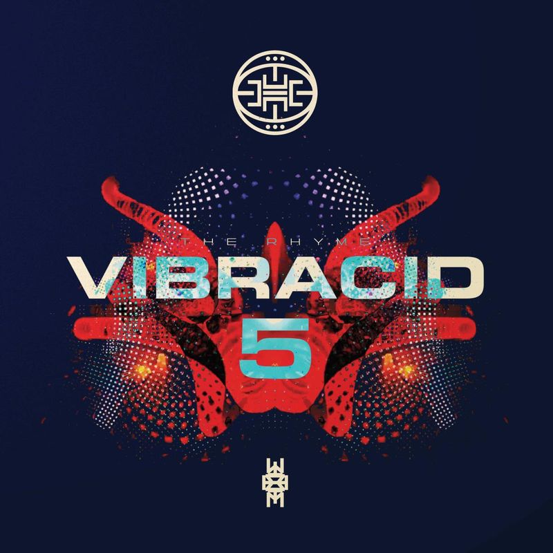 Various — VIBRACID 5 - THE RHYME EP vinyl cover