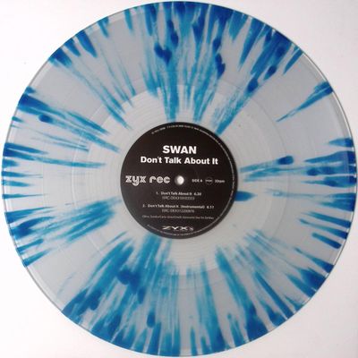 Swan — DON'T TALK ABOUT IT EP vinyl cover