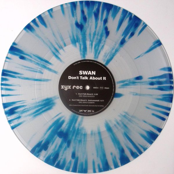 Swan — DON'T TALK ABOUT IT EP vinyl cover
