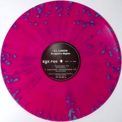 Acapulco Nights — G.J. LUNGHI vinyl cover
