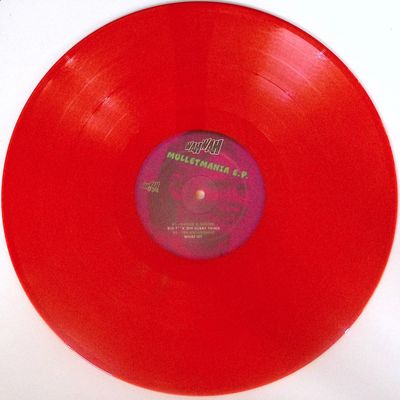 Geezer, friends — Mulletmania vinyl cover