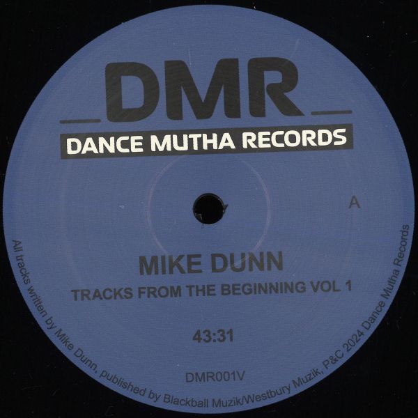 Mike Dunn, Mdiii — Tracks From The Beginning Vol. 1 vinyl cover