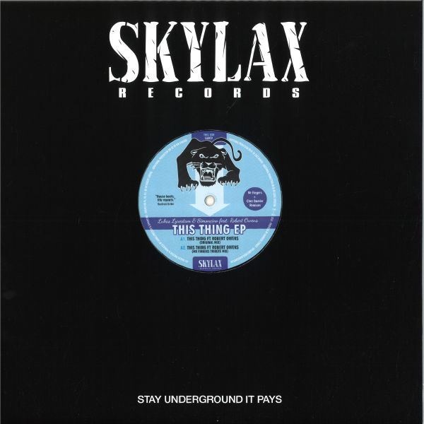 Lukas Lyrestam, Simoncino, Robert Owens — This Thing EP vinyl cover