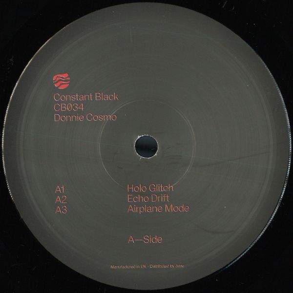 Donnie Cosmo, Pascal Benjamin — Constant Black 34 vinyl cover