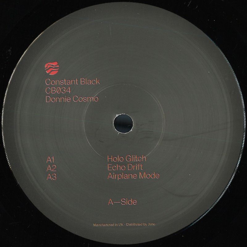 Donnie Cosmo, Pascal Benjamin — Constant Black 34 vinyl cover