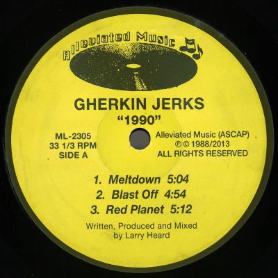 The Gherkin Jerks — 1990 EP vinyl cover
