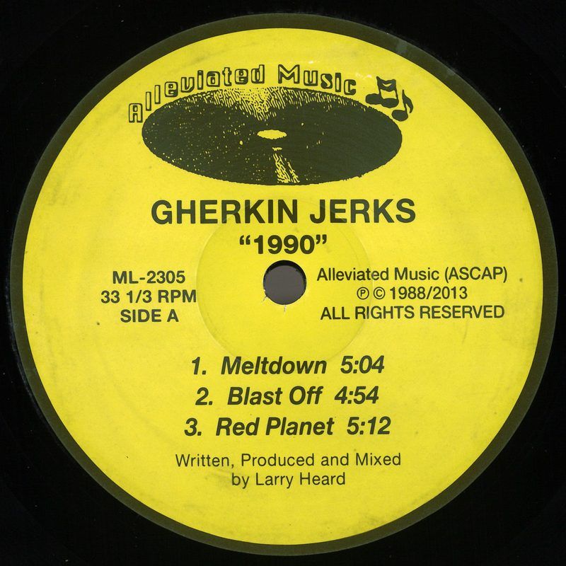 The Gherkin Jerks — 1990 EP vinyl cover