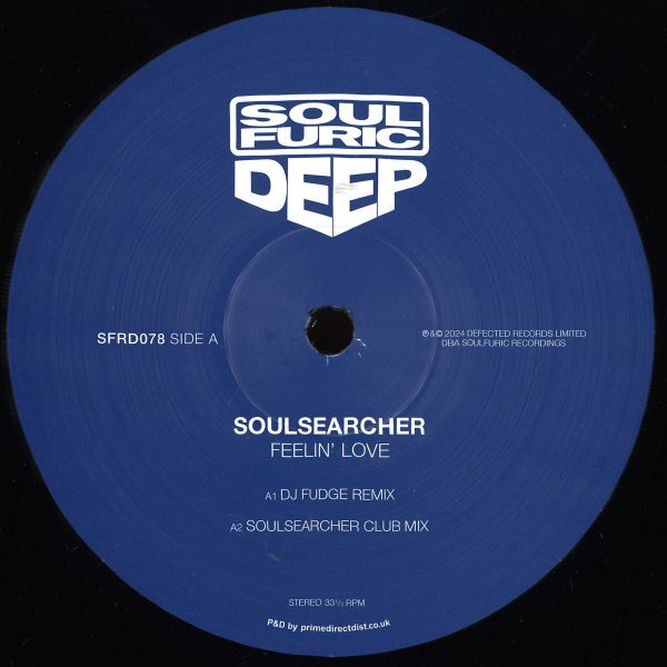 Soulsearcher, Urban Blues Project — Feelin' Love / Your Heaven vinyl cover