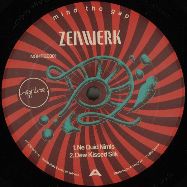 Zenwerk, Joely — Mind The Gap EP vinyl cover