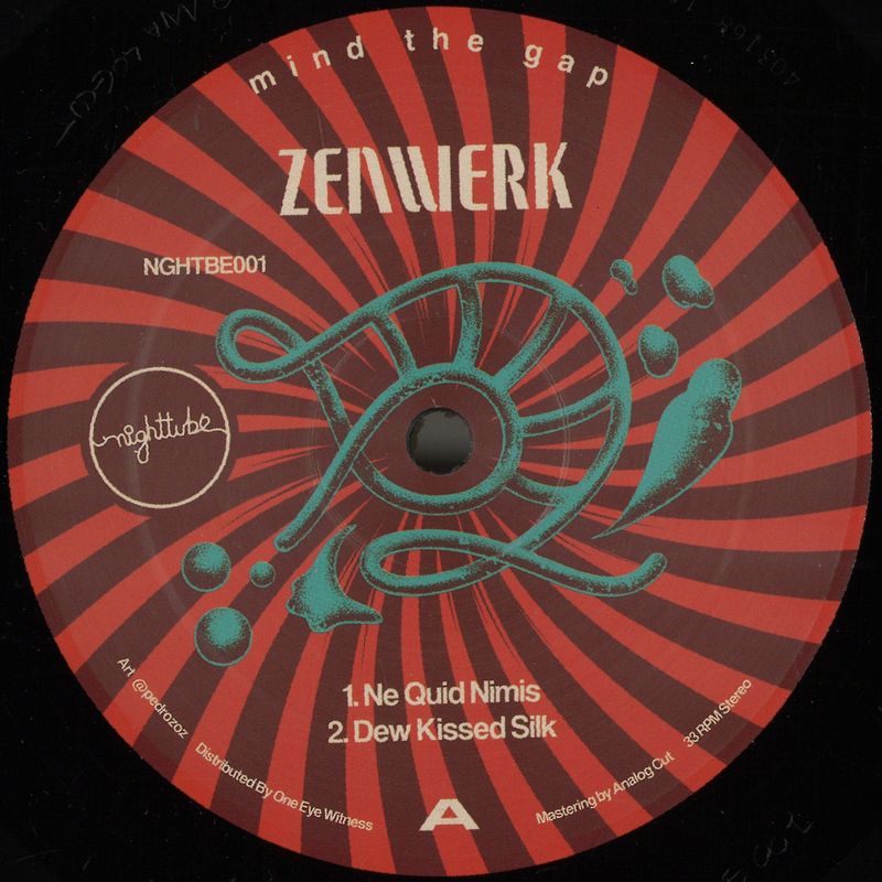 Zenwerk, Joely — Mind The Gap EP vinyl cover