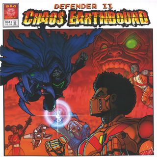 Defender II — Chaos Earthbound LP 4x12" vinyl cover